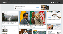 Desktop Screenshot of ndtv.com