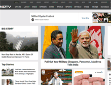Tablet Screenshot of ndtv.com